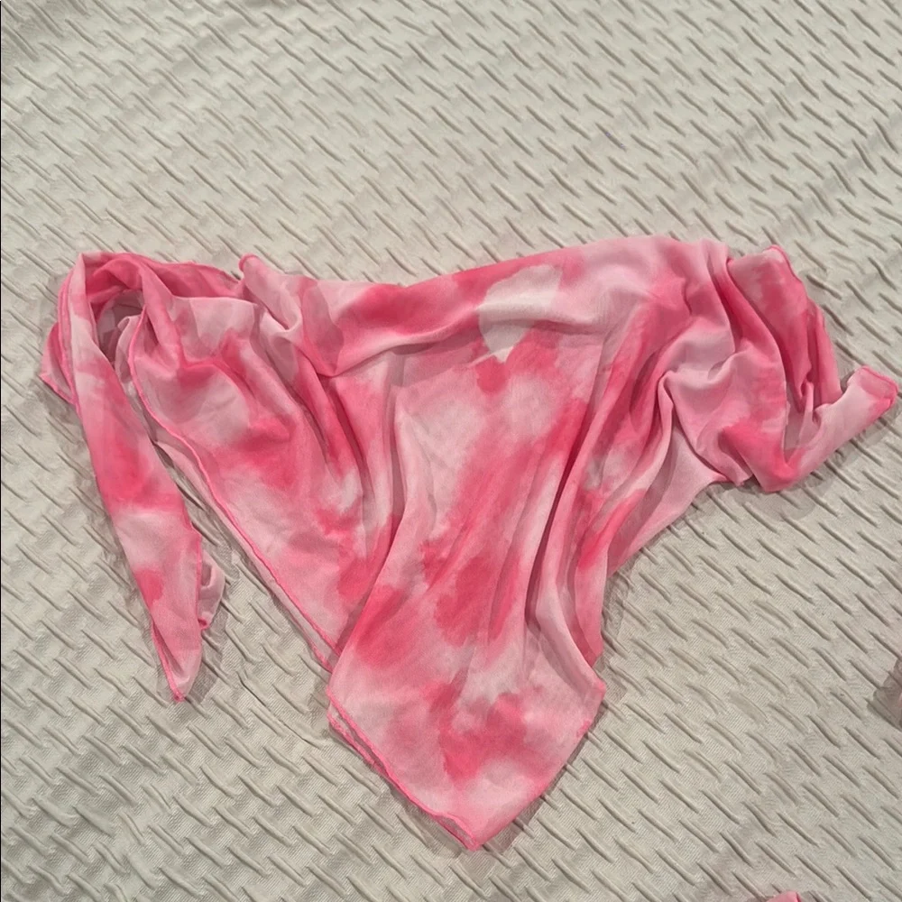 Women’s Pink Tie-Dye Swim Set - Picture 3 of 3